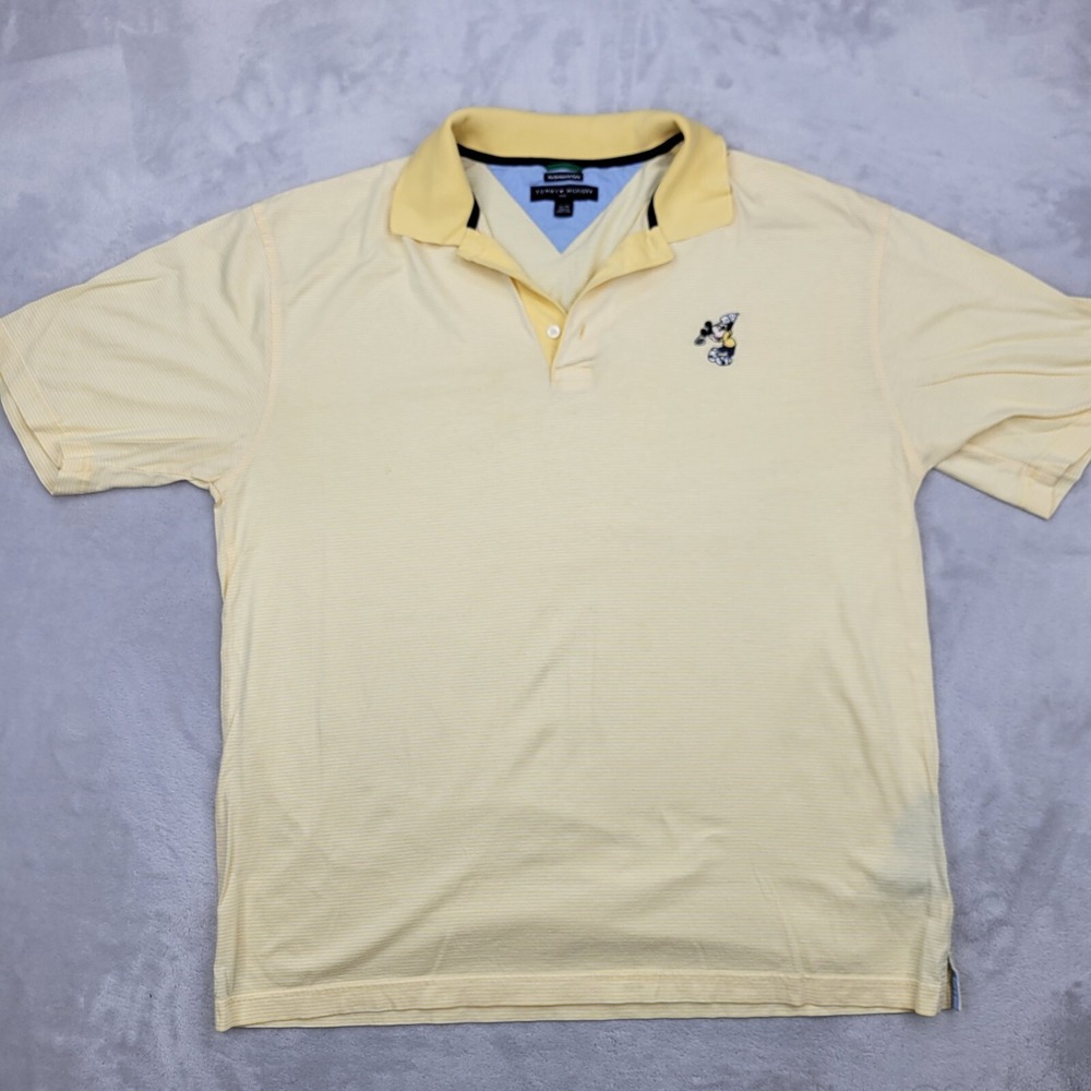 Vintage Disney Shirt Mens XL Golf Polo Performance Mickey Tommy Hilfiger‎ Adult